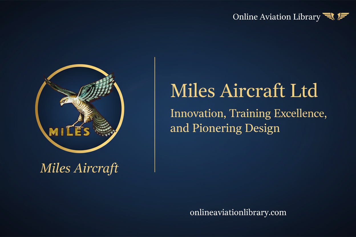 Miles Aircraft Ltd: Innovation, Training Excellence, and Pioneering Design