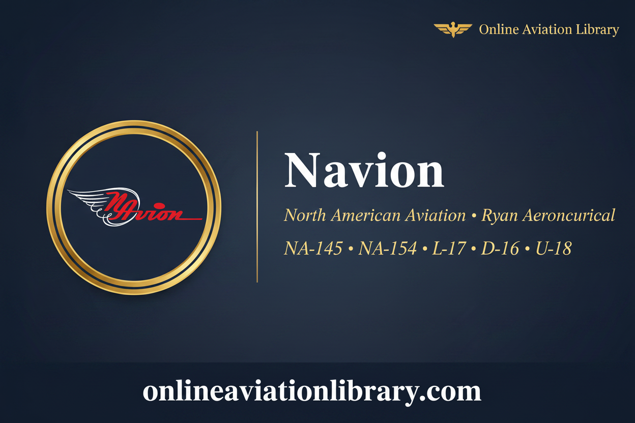 North American Aviation / Ryan / Navion / L-17