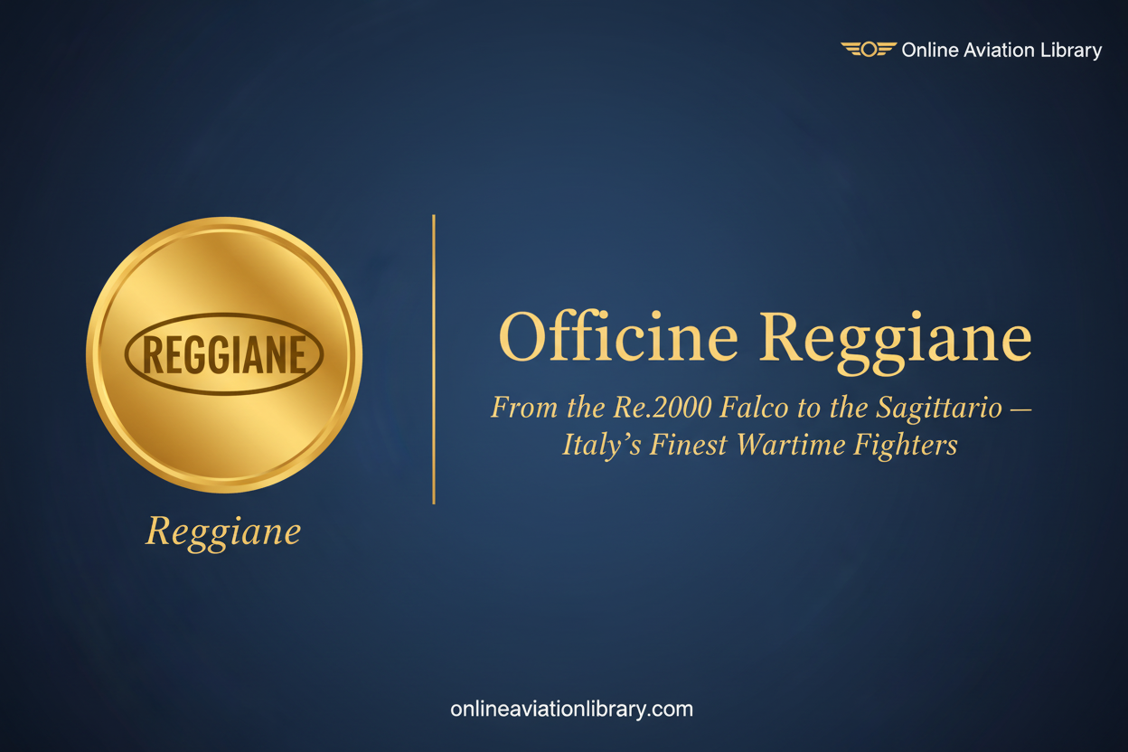 Officine Meccaniche Reggiane — Italy's Premier Wartime Fighter Manufacturer