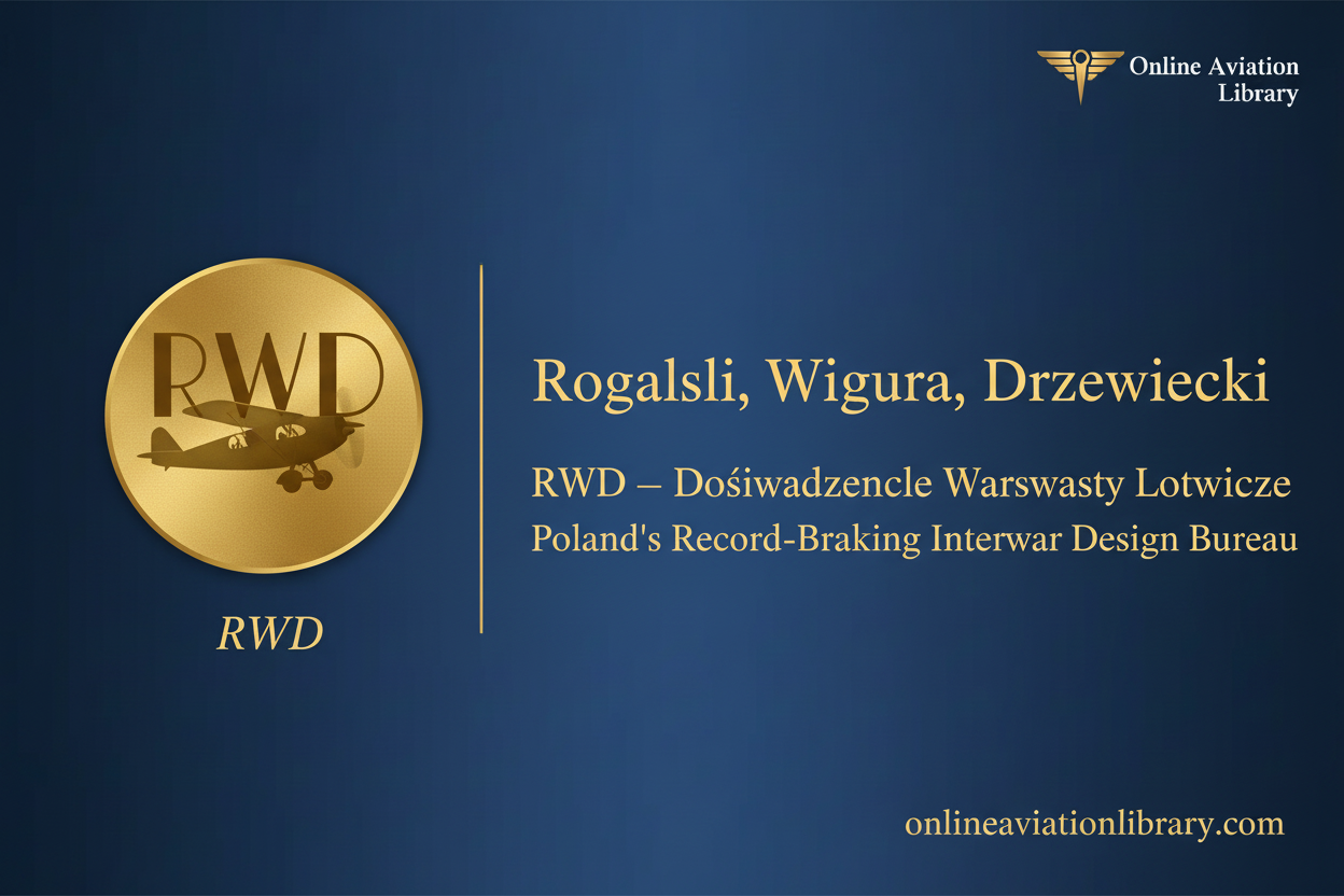 RWD (Rogalski, Wigura, Drzewiecki): Poland's Record-Breaking Interwar Design Bureau