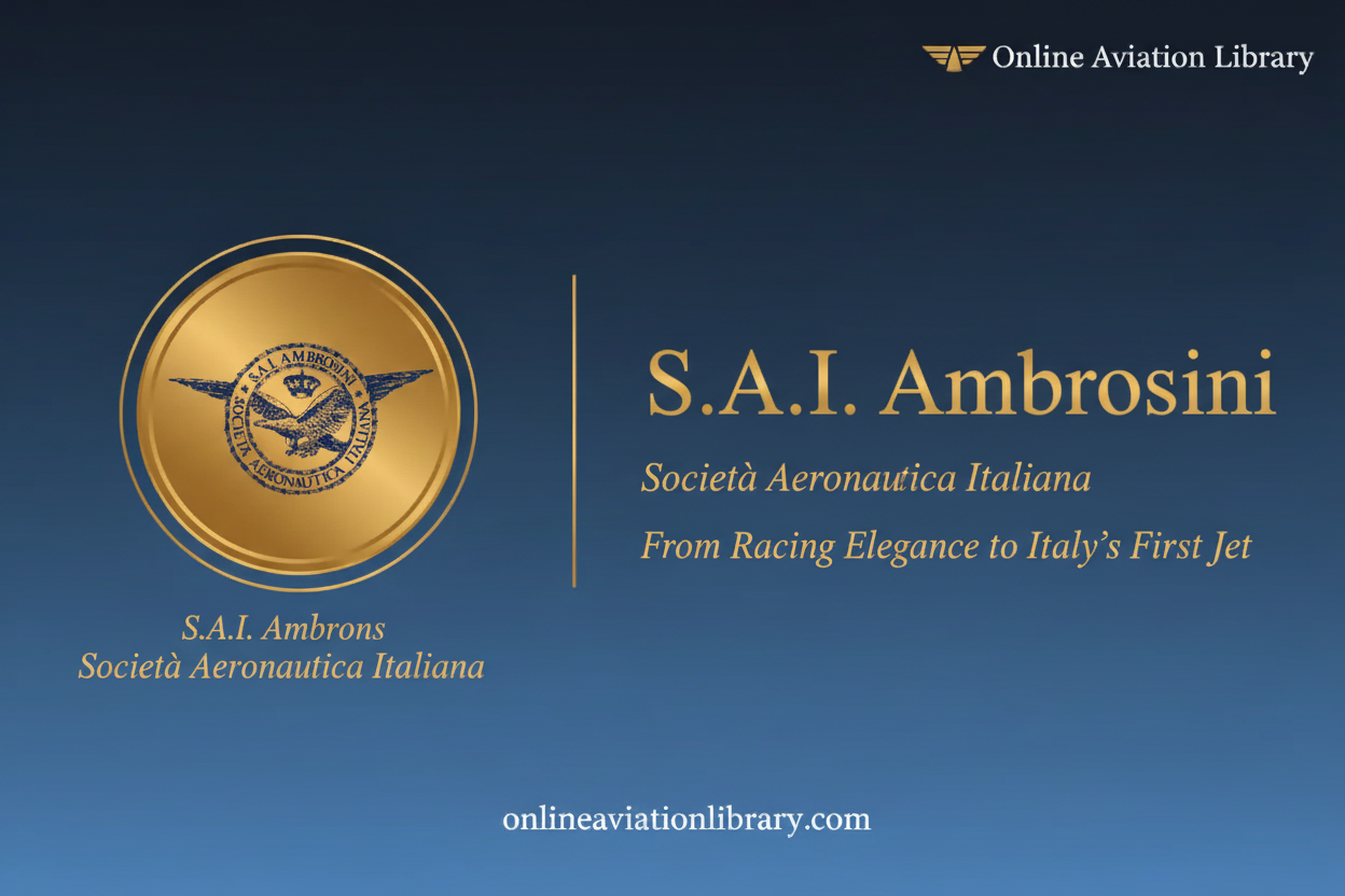 SAI Ambrosini — Italy's Master of Aerodynamic Elegance