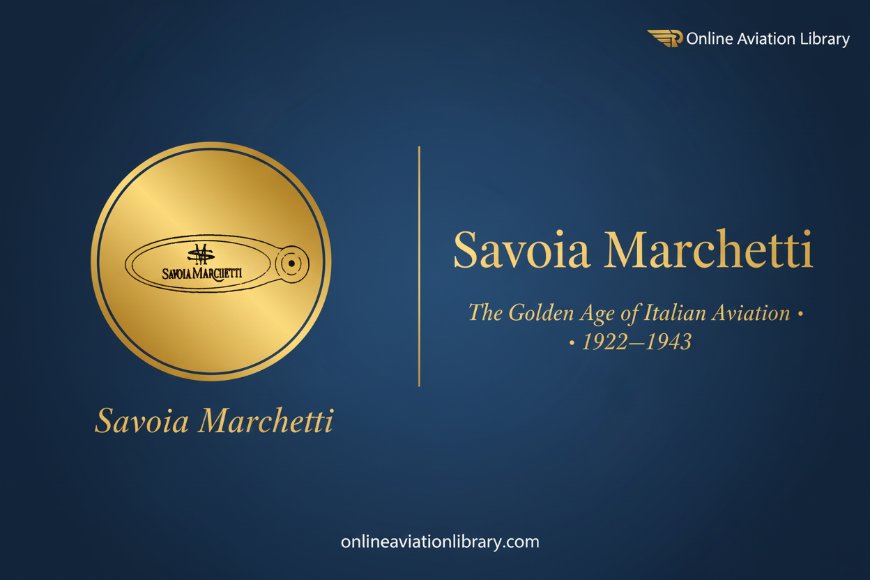 Savoia-Marchetti: The Golden Age of Italian Aviation — Aircraft, History & Technical Documentation