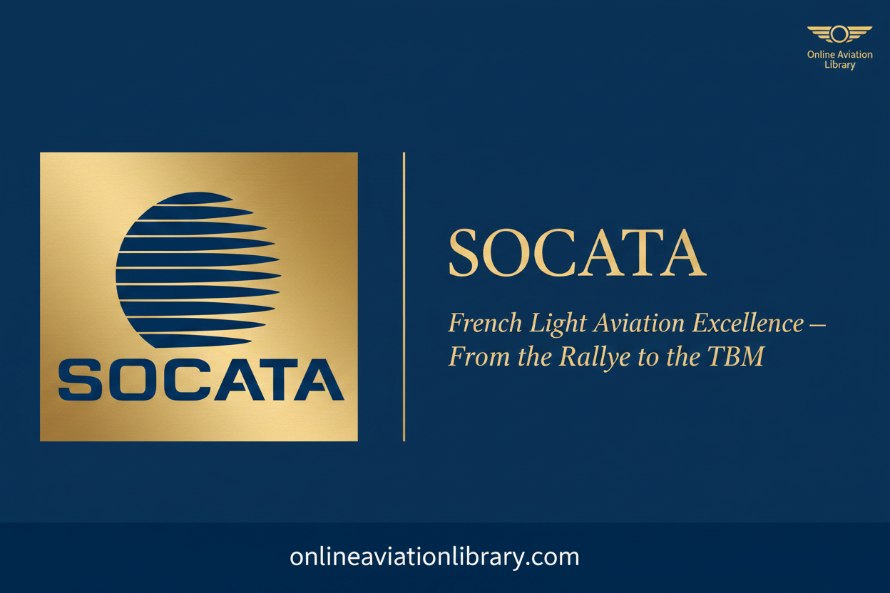 SOCATA — A History of French Light Aviation Excellence