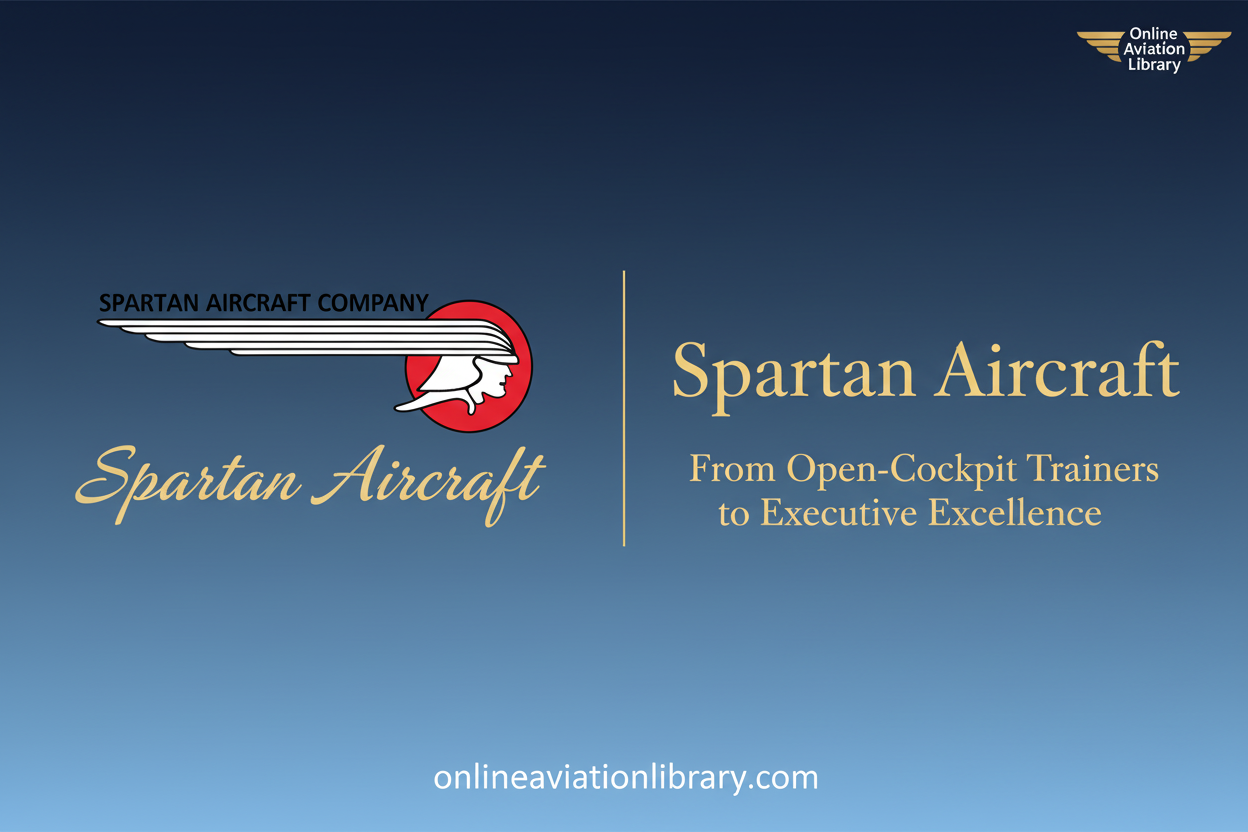 Spartan Aircraft Company: American Aviation Excellence Through Technical Documentation