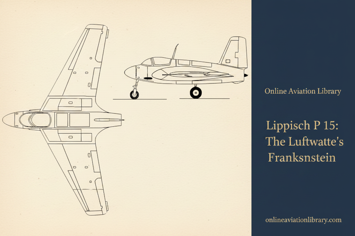 Lippisch P 15: The Luftwaffe’s Frankenstein