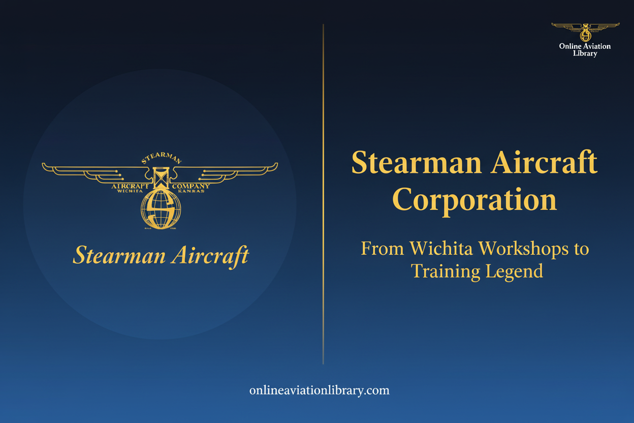 Stearman Aircraft Corporation: From Wichita Workshops to Training Legend