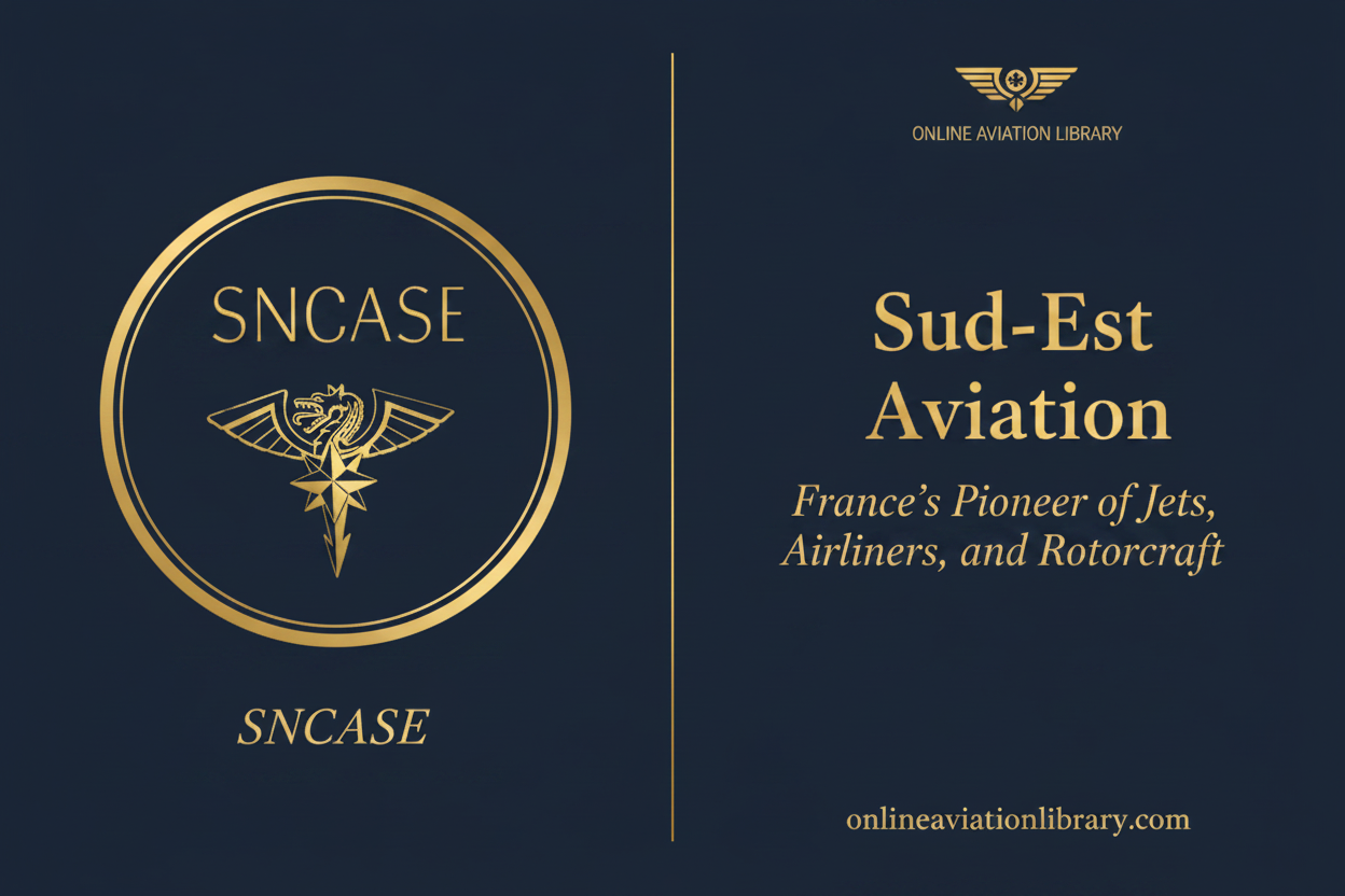 Sud-Est Aviation (SNCASE) — France's Pioneer of Jets, Airliners, and Rotorcraft