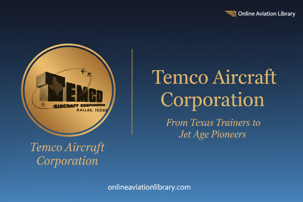 Temco Aircraft Corporation: From Texas Trainers to Jet Age Pioneers
