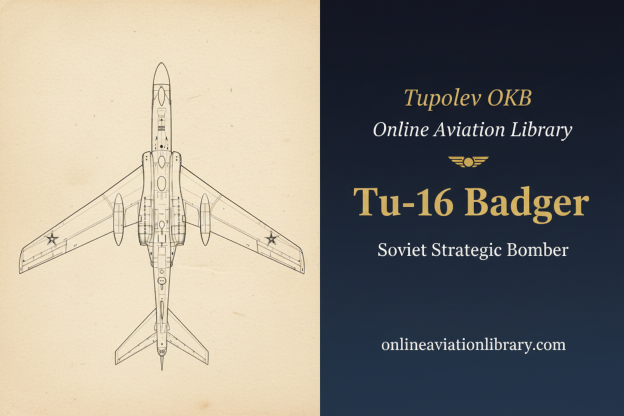 Tupolev Tu-16 Badger — The Soviet Bomber That Defined the Cold War