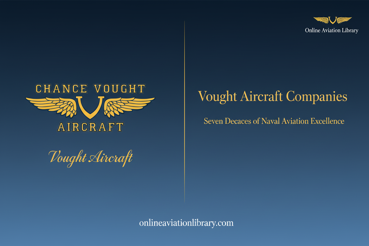 Vought Aircraft Companies: Seven Decades of Naval Aviation Excellence