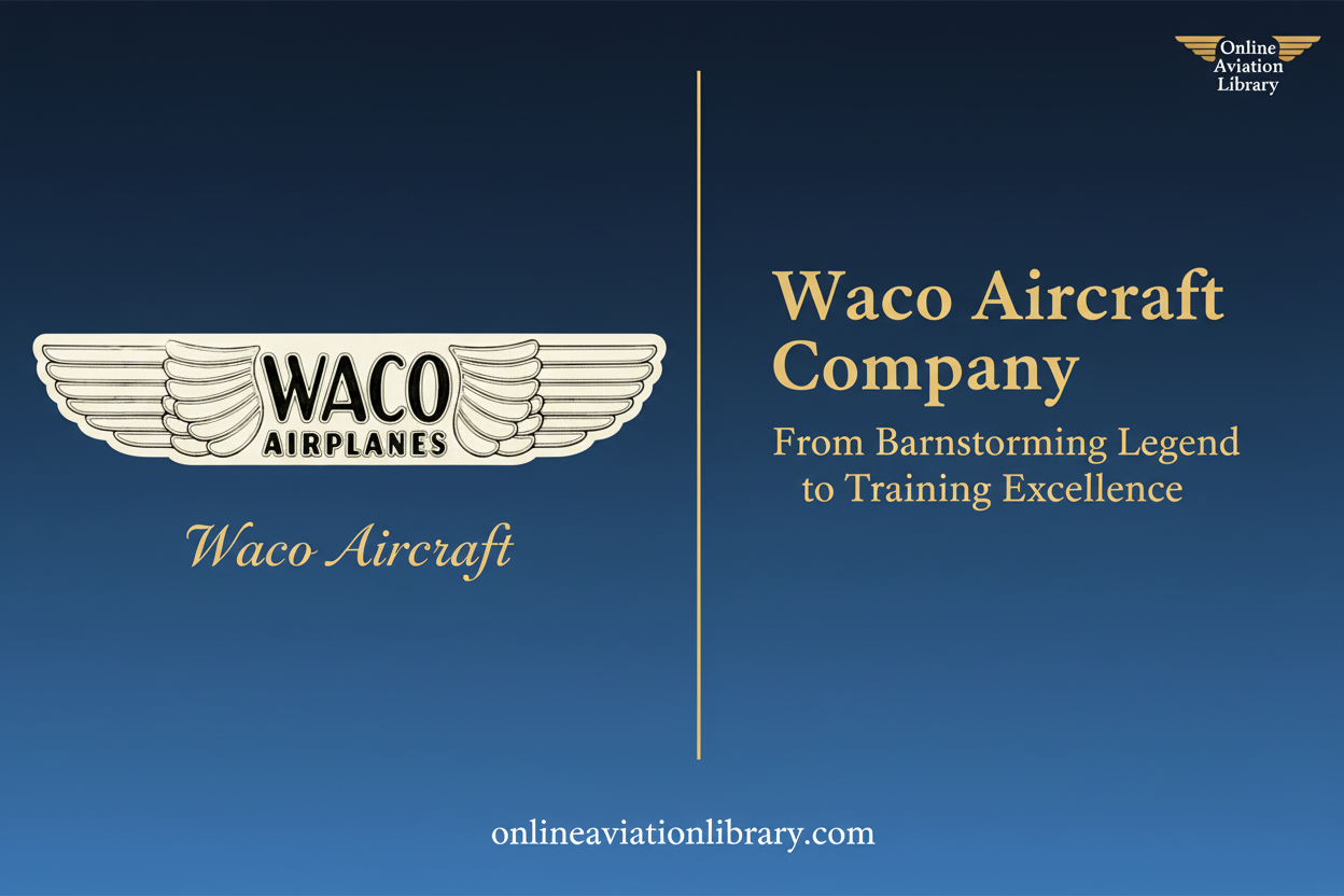Waco Aircraft Company: A Legacy of American Aviation Excellence Through Technical Documentation