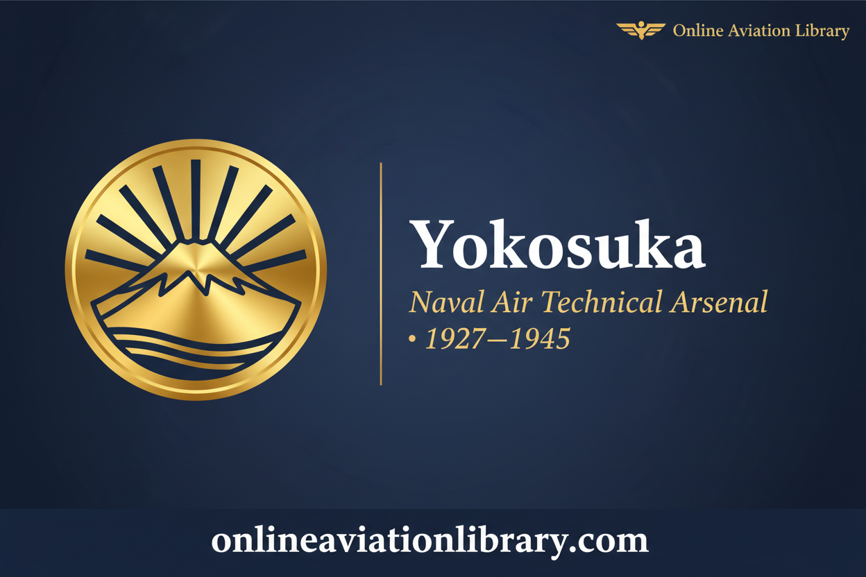 Yokosuka Naval Air Technical Arsenal (Kugisho) — Aircraft & Engines 1927–1945: The Technical Catalog