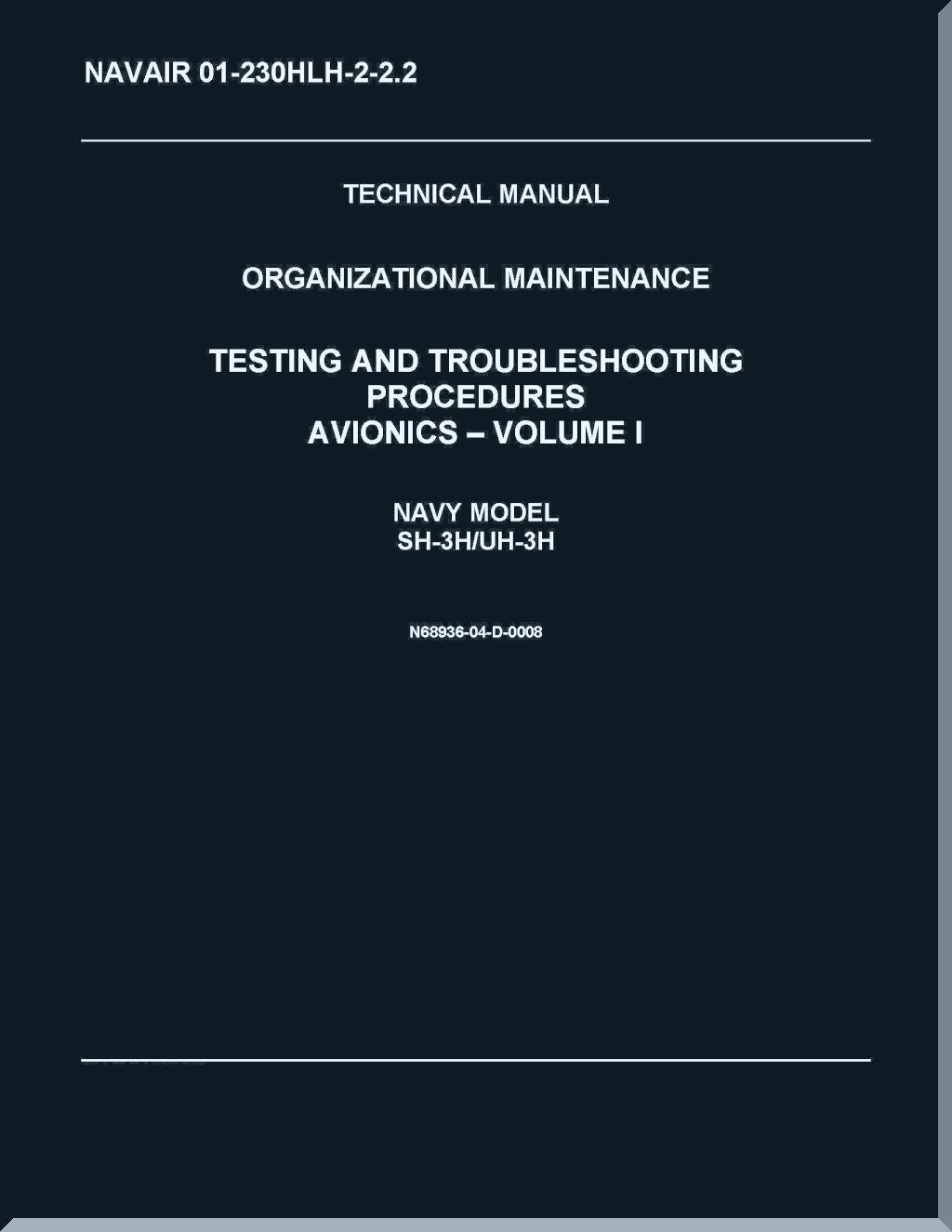 S-61 SH-3 / HSS-2 / UH-3H Sea King  Helicopter Manuals Bundle - Download