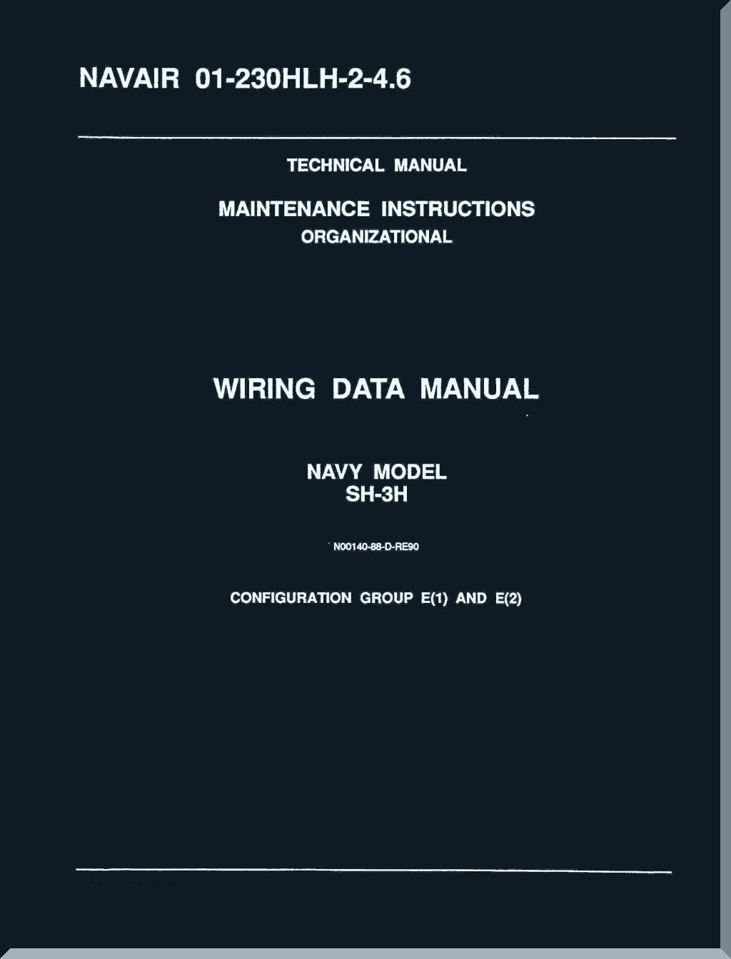 S-61 SH-3 / HSS-2 / UH-3H Sea King  Helicopter Manuals Bundle - Download