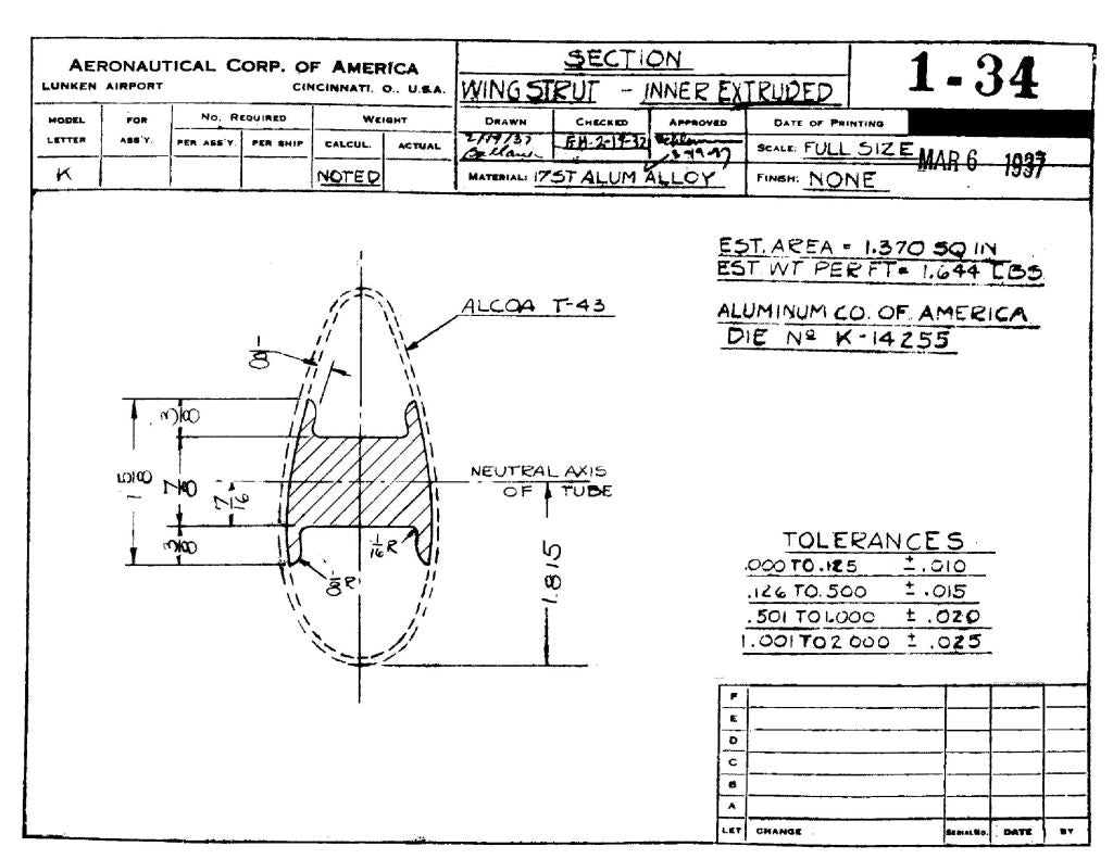Aeronca Aircraft 50 to 65 and 7 XX to 11 Blueprints Engineering Drawings - Download