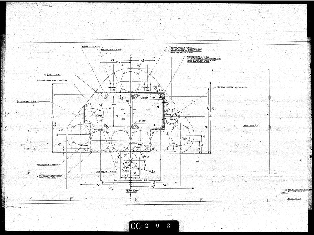 North American Aviation SNJ-3,4,5,6 Aircraft Blueprints Engineering Drawings - Download