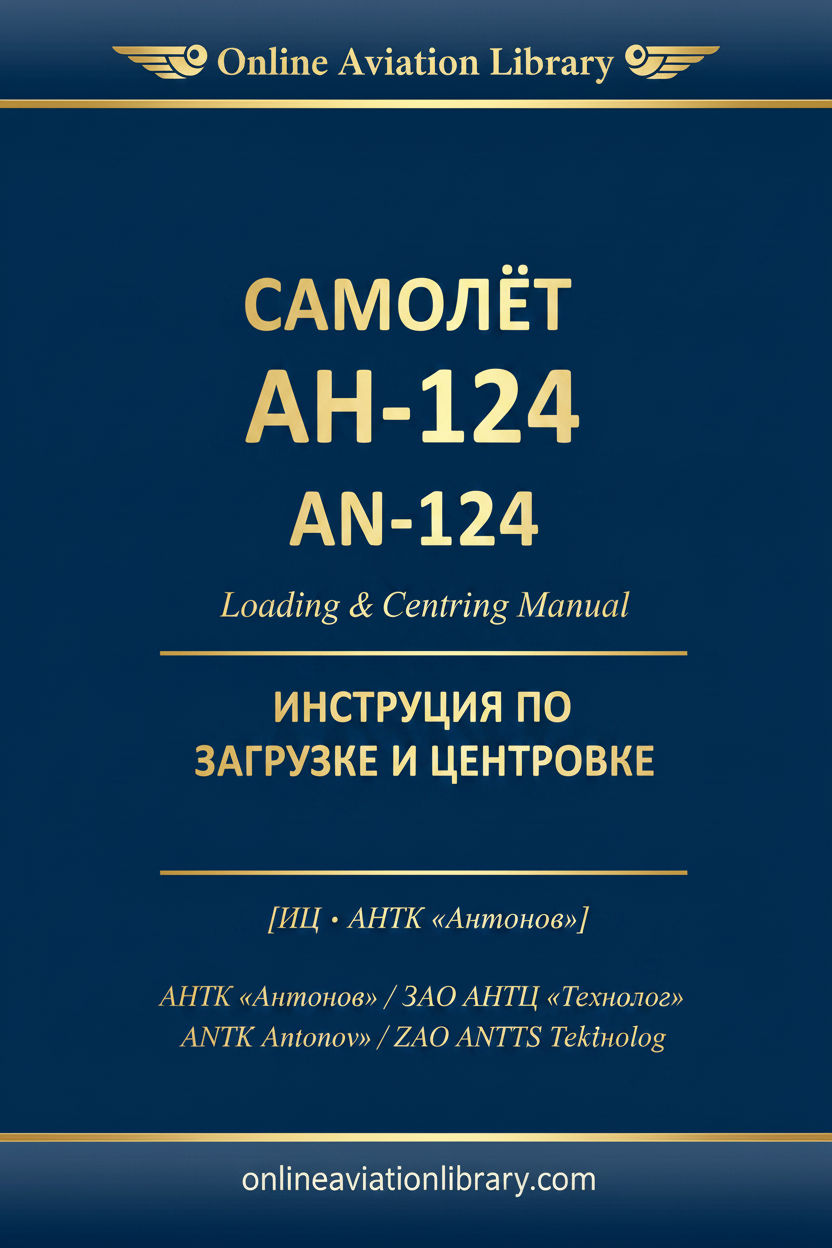 АН-124 · Инструкция по загрузке и центровке · Loading & Centring Manual