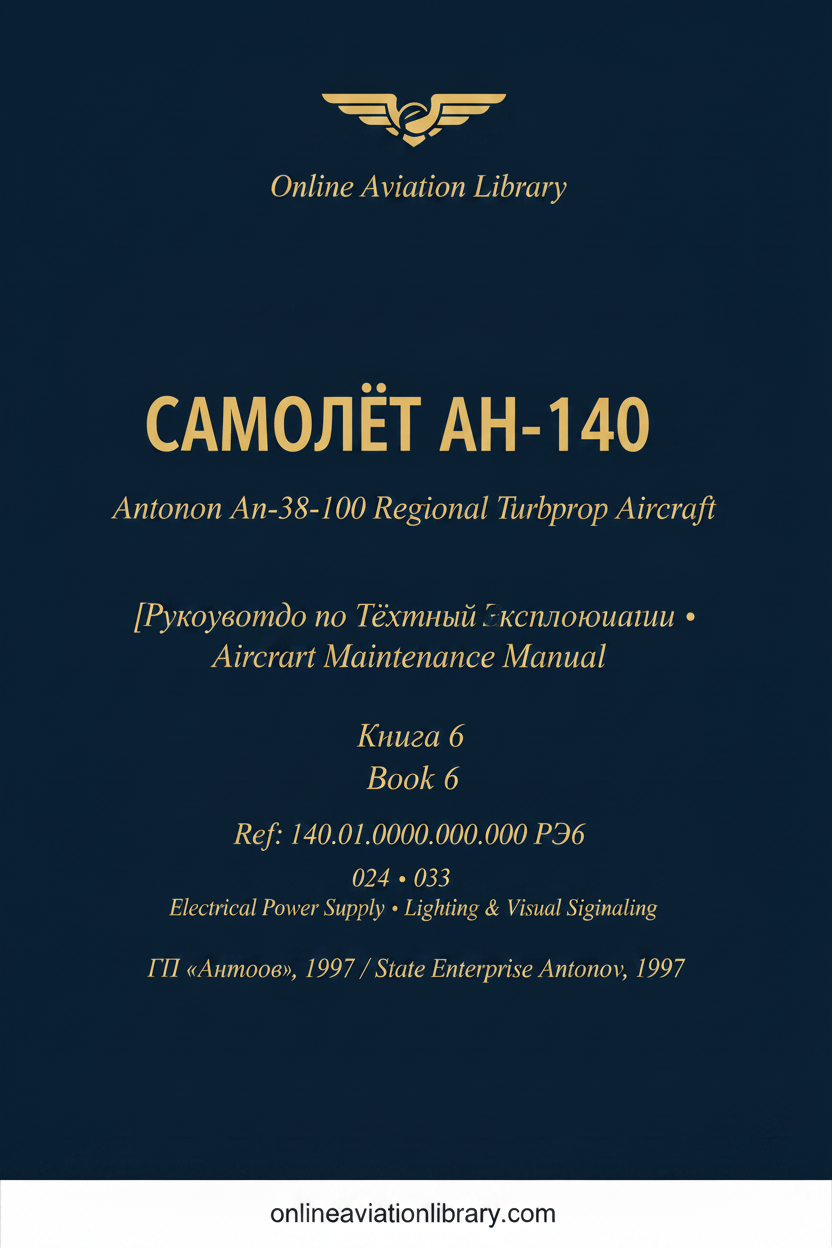 РТЭ Ан-140 — Книга 6