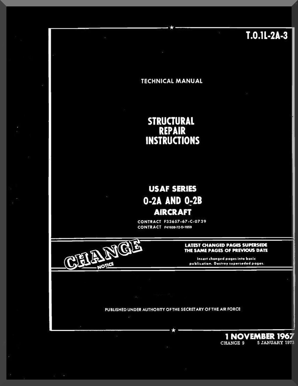 Cessna 337 / O-2 Skymaster Aircraft Manuals Collection