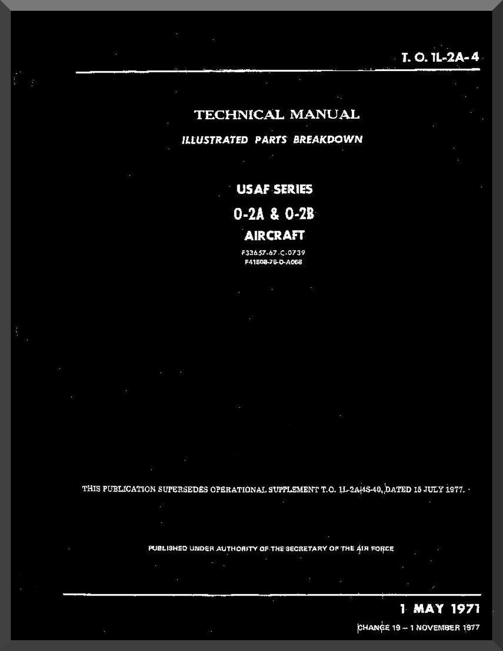 Cessna 337 / O-2 Skymaster Aircraft Manuals Collection