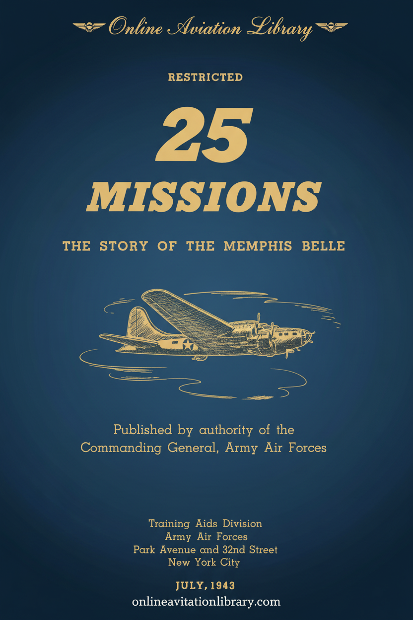 25 Missions Memphis Belle Cover Page