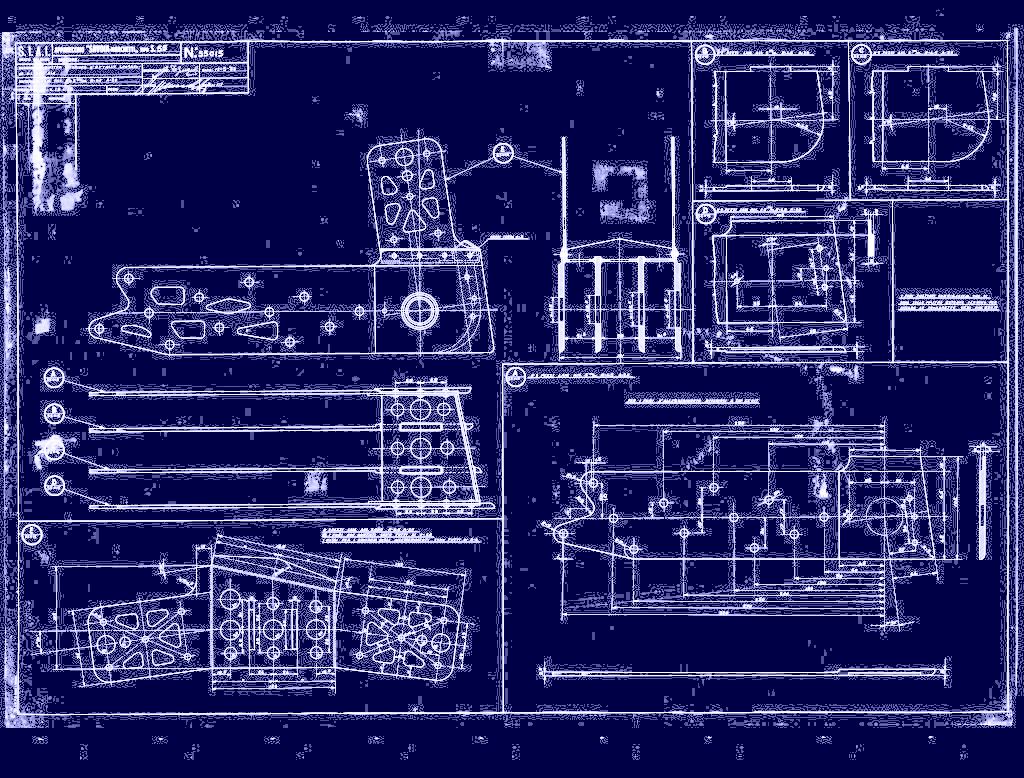 Savoia Marchetti S.55 Aircraft Blueprints Engineering Drawings - Digital Download