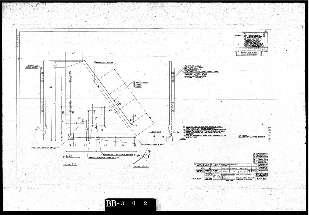 North American Aviation AT-6 Aircraft Blueprints Engineering Drawings - Download