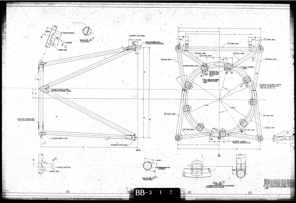 North American Aviation AT-6 Aircraft Blueprints Engineering Drawings - Download