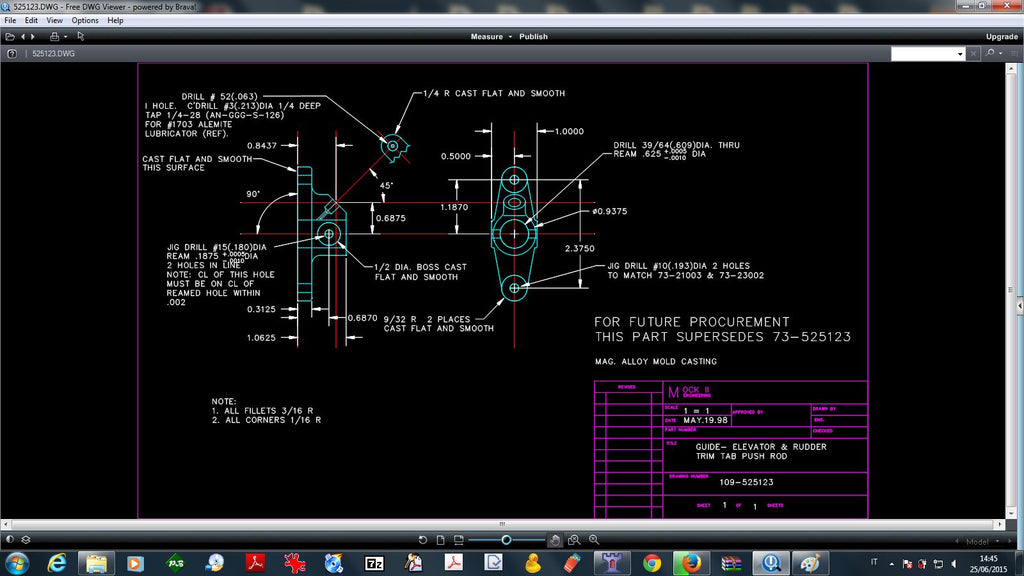 North American Aviation P-51 Aircraft Blueprints Engineering Drawings CAD Files - Download