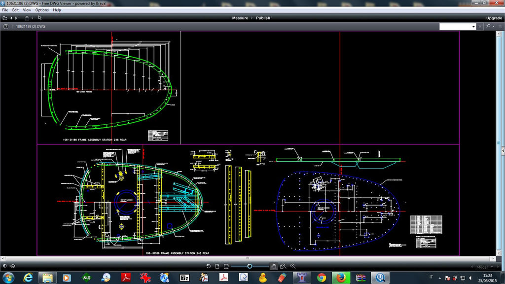 North American Aviation P-51 Aircraft Blueprints Engineering Drawings CAD Files - Download