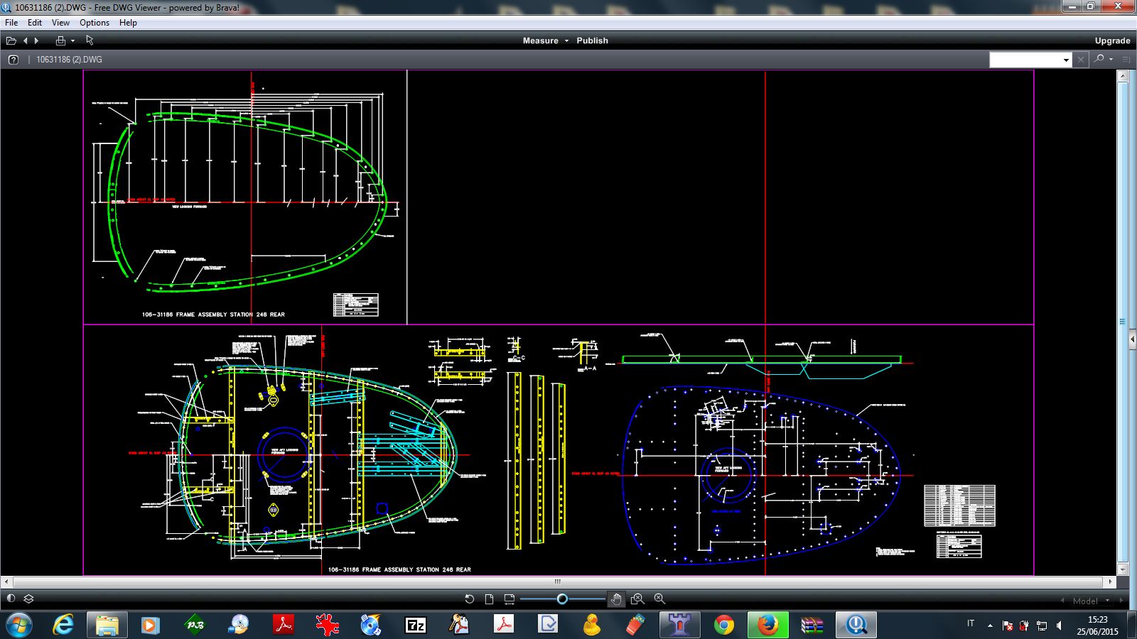 North American Aviation P-51 Aircraft Blueprints Engineering Drawings CAD Files - Download