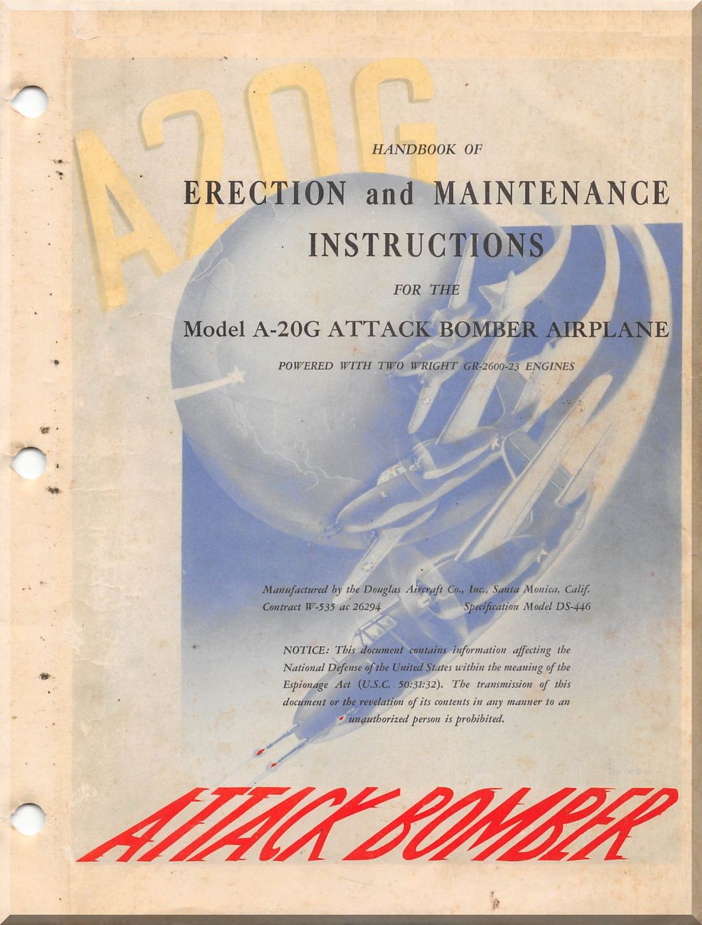 Douglas A-20 Boston/Havoc Manuals Collection - Comprehensive Digital Archive