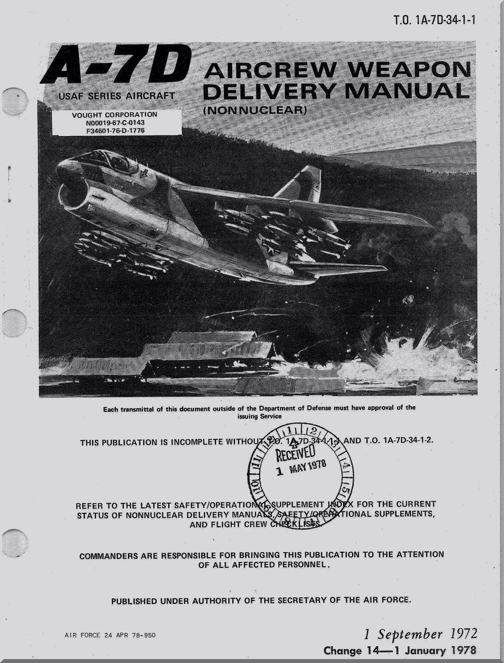 LTV A-7 Corsair II Aircraft Manuals Collection