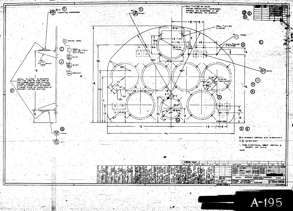 Stearman PT-13 -17 N2S Aircraft Blueprints Engineering Drawings - Download