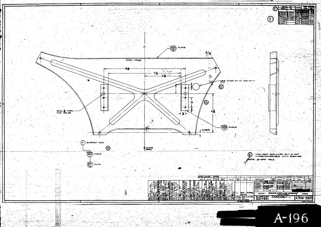 Stearman PT-13 -17 N2S Aircraft Blueprints Engineering Drawings - Download