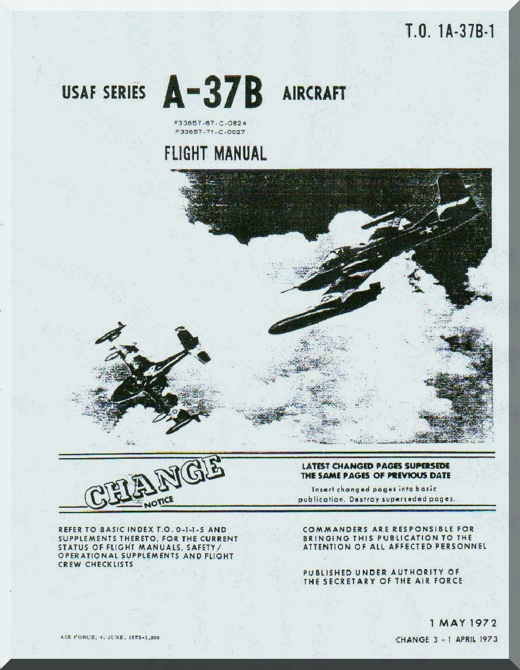Cessna T-37 Tweet / A-37 Dragonfly Aircraft Manuals Collection