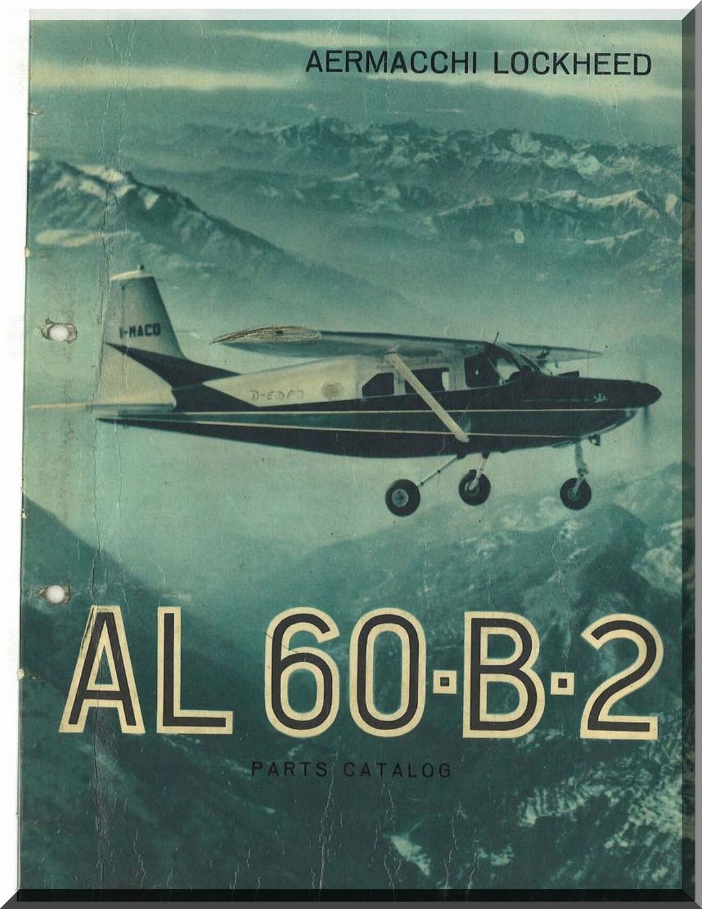Aermacchi Lockheed Al-60 B-2 Aircraft Manuals Collection - Digital Download
