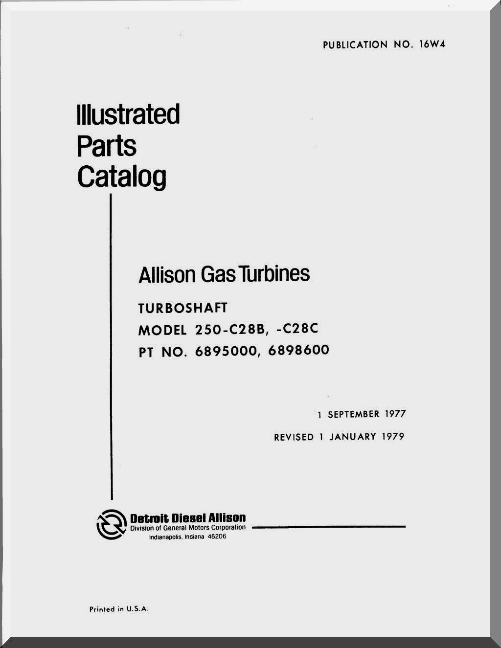 Allison T63 / T703 / 250 Aircraft Engines Manuals Bundle - Download -