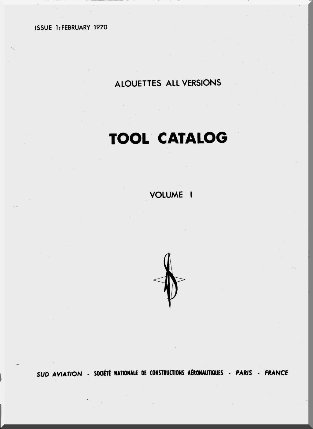 Sud Aviation / Aerospatiale SE 313 / SE 3130 / SA 318 Alouette II / SA-315 Lama Helicopter Manuals Bundle - Download