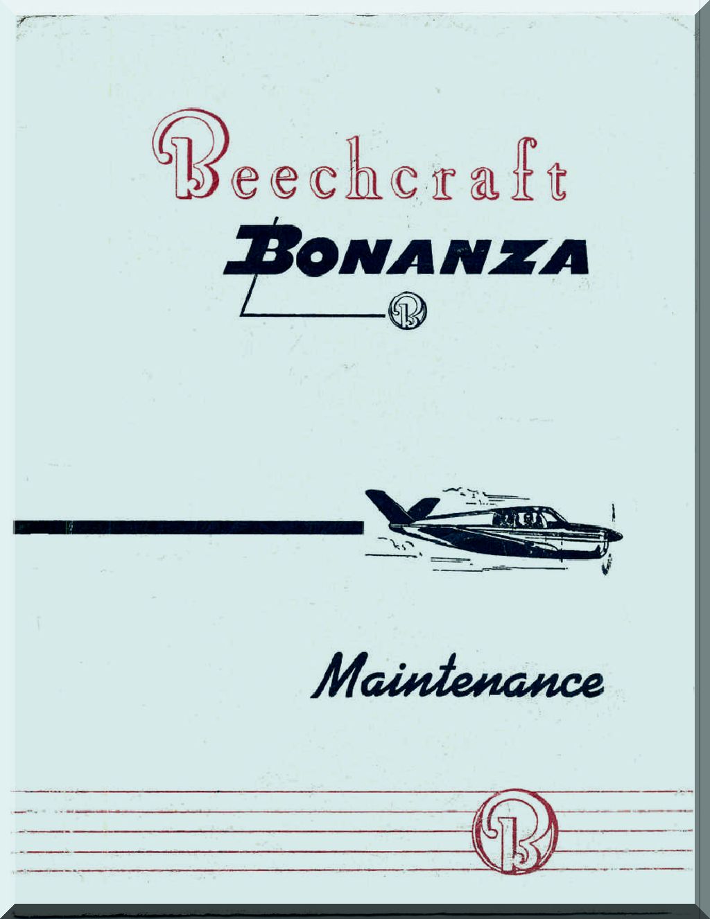 Beechcraft 33 / 35 / 36 Debonair / Bonanza / QU-22B Aircraft Manuals Collection