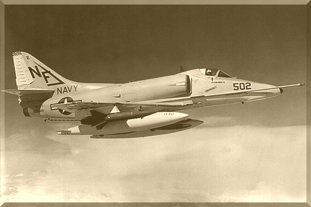 Mc Donnell Douglas A4D A-4 TA-4 " Skyhawk " Aircraft Manuals Bundle - Download