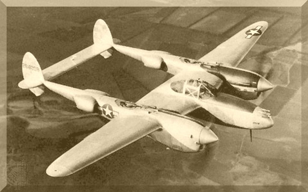 Lockheed P38 P-38 " Lighting " Aircraft Manuals Bundle - Download