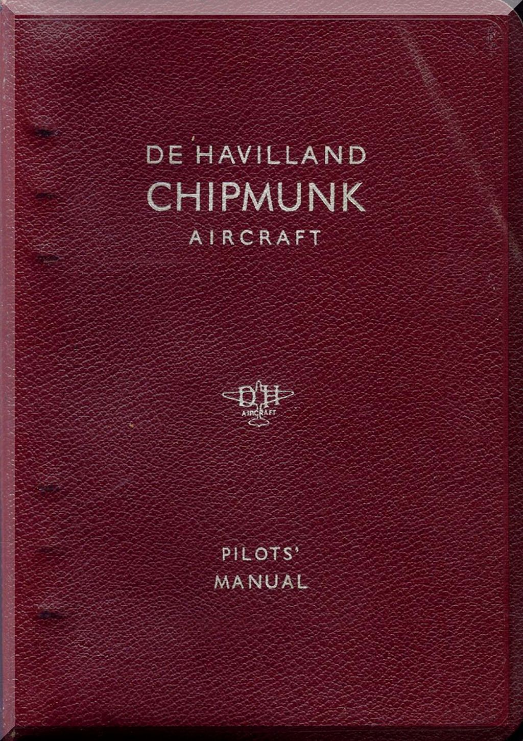 De Havilland DHC-1 Chipmunk Aircraft Manuals Collection - Digital Download -