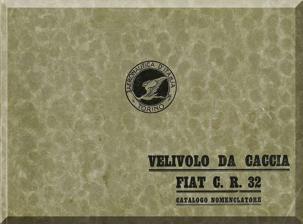 Fiat Aviazione CR.32 Aircraft Manuals Collection - Digital Download