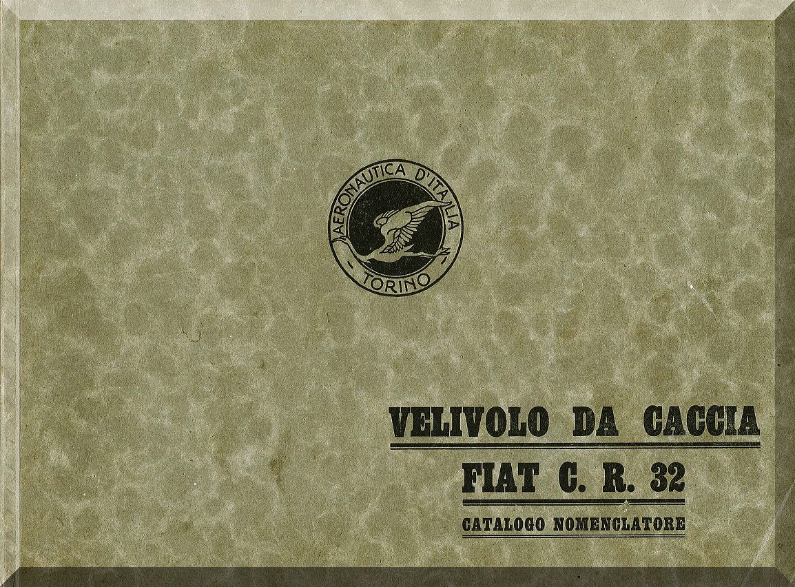 Fiat Aviazione CR.32 Aircraft Manuals Collection - Digital Download