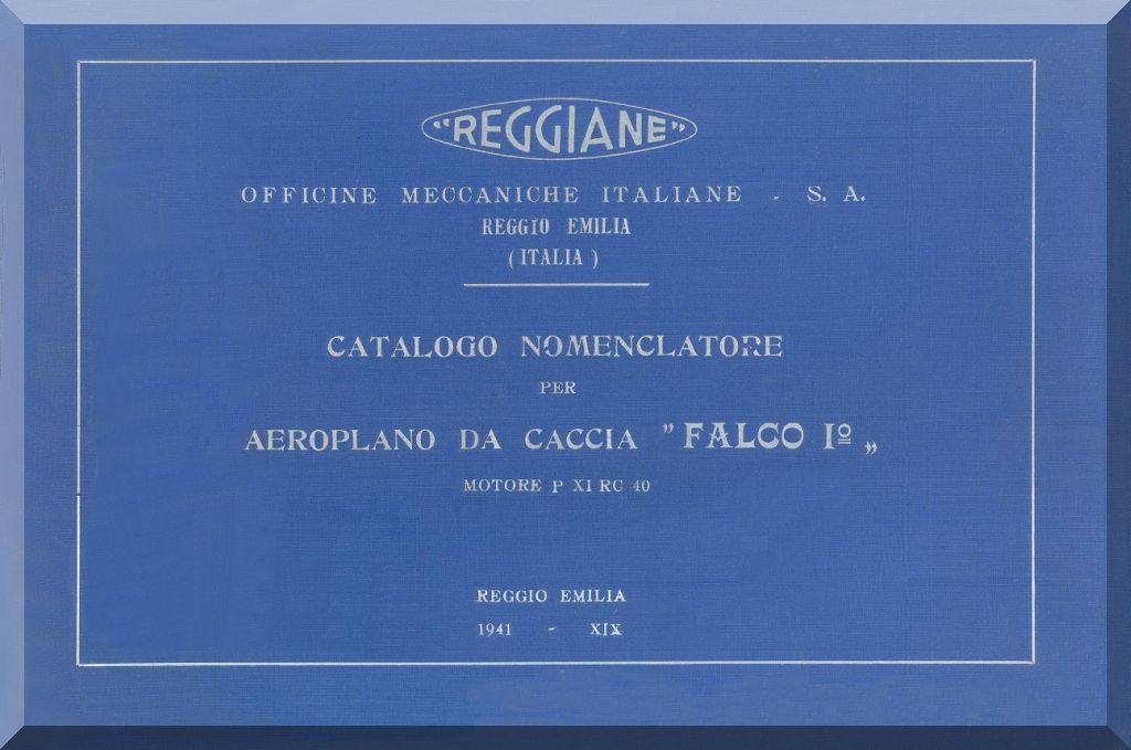 Reggiane Re.2000 Aircraft Manuals Collection - Digital Download