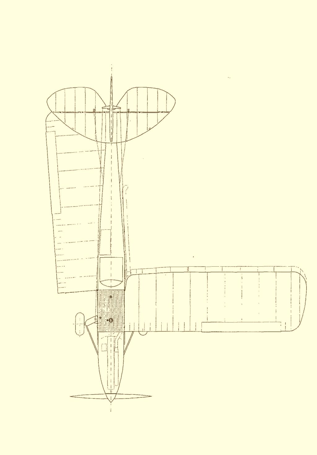 De Havilland DH.60 Moth Aircraft Blueprints Engineering Drawings - Digital Download