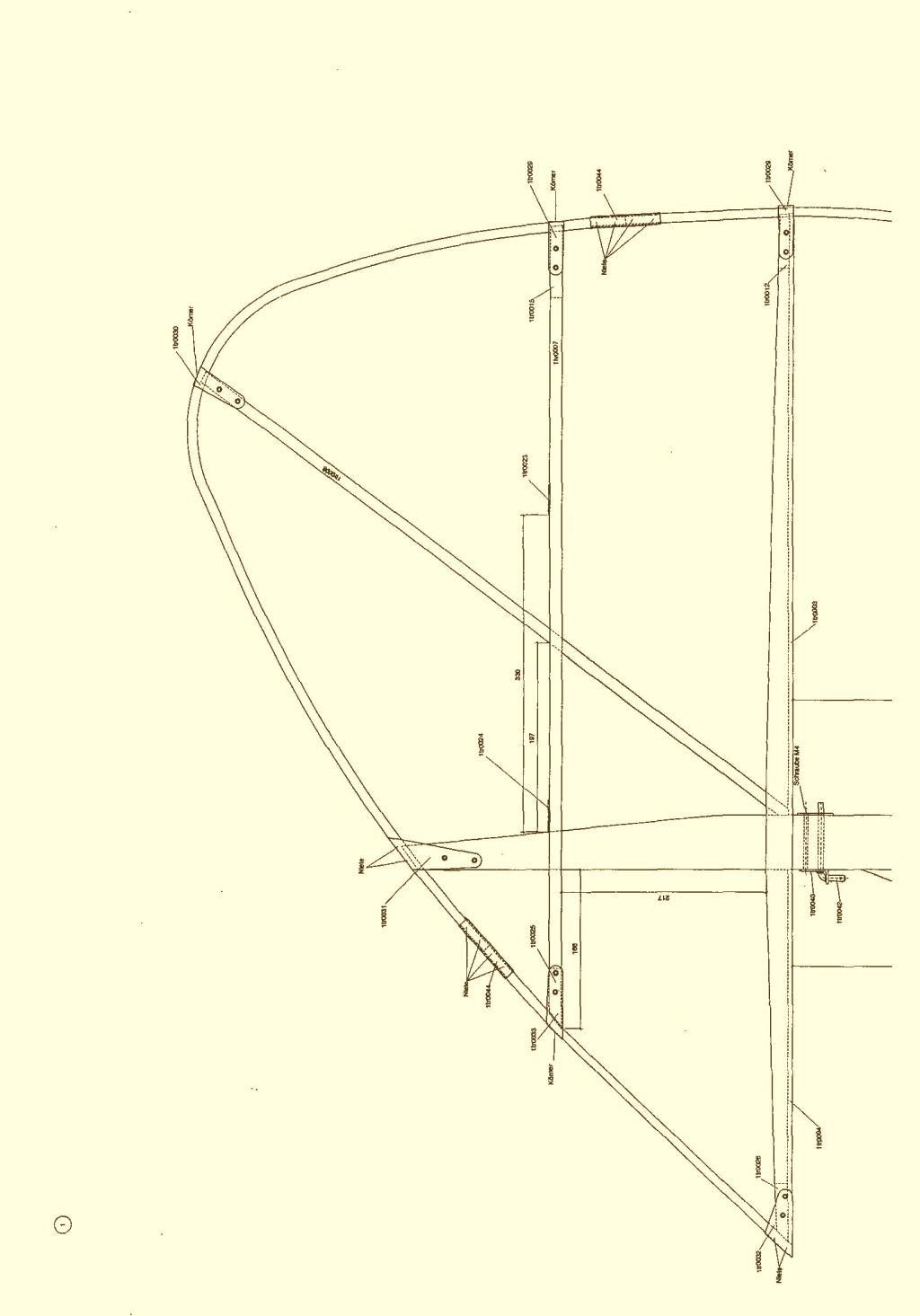De Havilland DH.60 Moth Aircraft Blueprints Engineering Drawings - Digital Download
