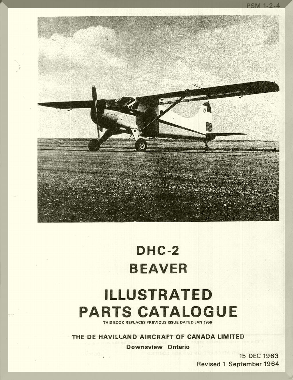 De Havilland DHC-2 Beaver Aircraft Documentation - Download -