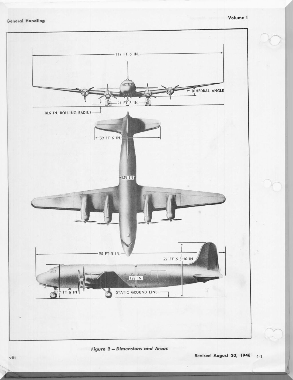 Douglas C-54 / R5D / DC-4 Skymaster Aircraft Manuals Collection